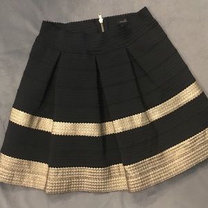 Black and Gold Skirt
